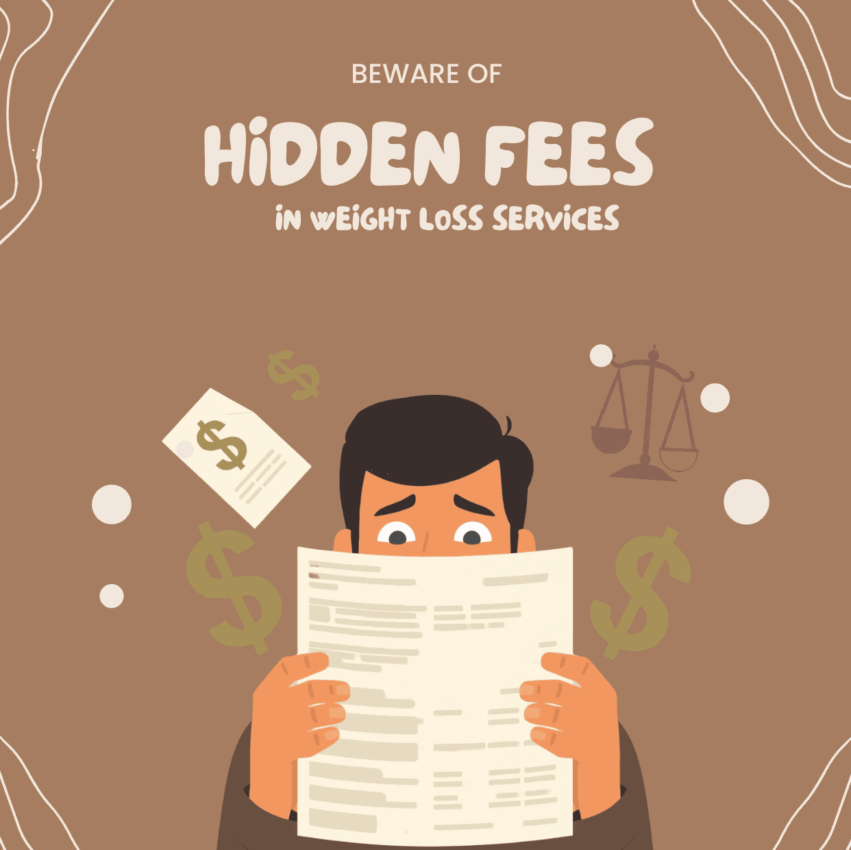 Hidden fees in private weight-management services